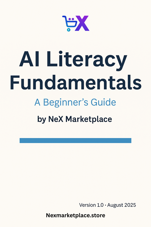 AI literacy Fundamentals
